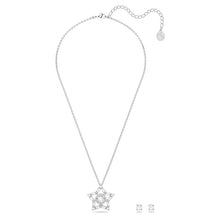 Load image into Gallery viewer, Stella set Star, White, Rhodium plated