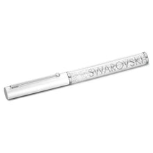 Load image into Gallery viewer, Crystalline Gloss ballpoint pen White, Chrome plated