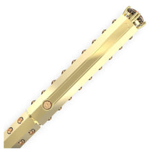 Load image into Gallery viewer, Ballpoint pen Statement, Yellow, Gold-tone plated