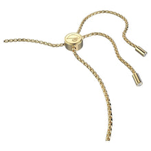 Load image into Gallery viewer, Lovely bracelet Heart, White, Gold-tone plated