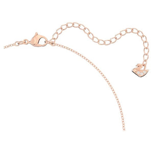 Lilia Y necklace Butterfly, Pink, Rose gold-tone plated