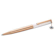 Load image into Gallery viewer, Crystalline ballpoint pen Evil eye, Rose gold-tone, Rose gold-tone plated