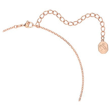 Load image into Gallery viewer, Millenia necklace Octagon cut, Pink, Rose gold-tone plated