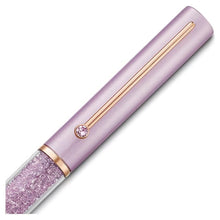 Load image into Gallery viewer, Crystalline Gloss ballpoint pen Purple, Rose gold-tone plated