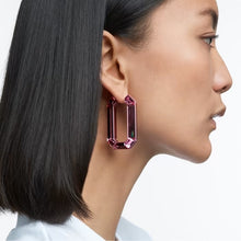 Load image into Gallery viewer, Lucent hoop earrings Pink