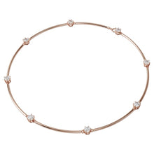 Load image into Gallery viewer, Swarovski Constella necklace White, Rose-gold tone plated