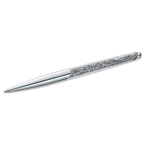 Swarovski Crystalline Nova Ballpoint Pen, Gray, Chrome Plated