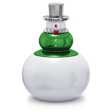 Load image into Gallery viewer, Swarovski Holiday Cheers Snowman Candy Bowl
