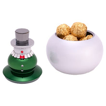 Load image into Gallery viewer, Swarovski Holiday Cheers Snowman Candy Bowl