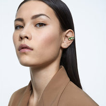 Load image into Gallery viewer, Swarovski Millenia ear cuff Single, Green, Gold-tone plated